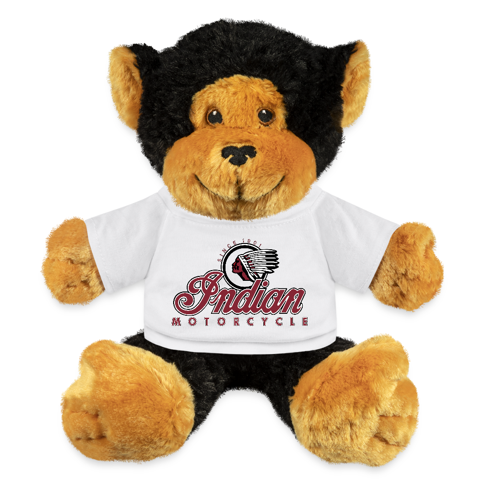 Indian Motorcycle Biker Monkey - white