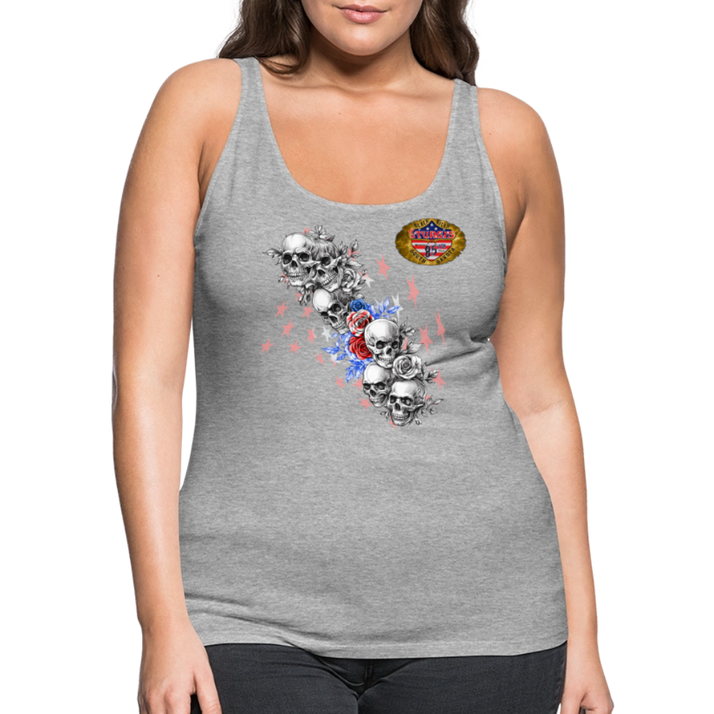 Women’s Premium 2025 Sturgis Motorcycle Rally T-Shirt - heather gray