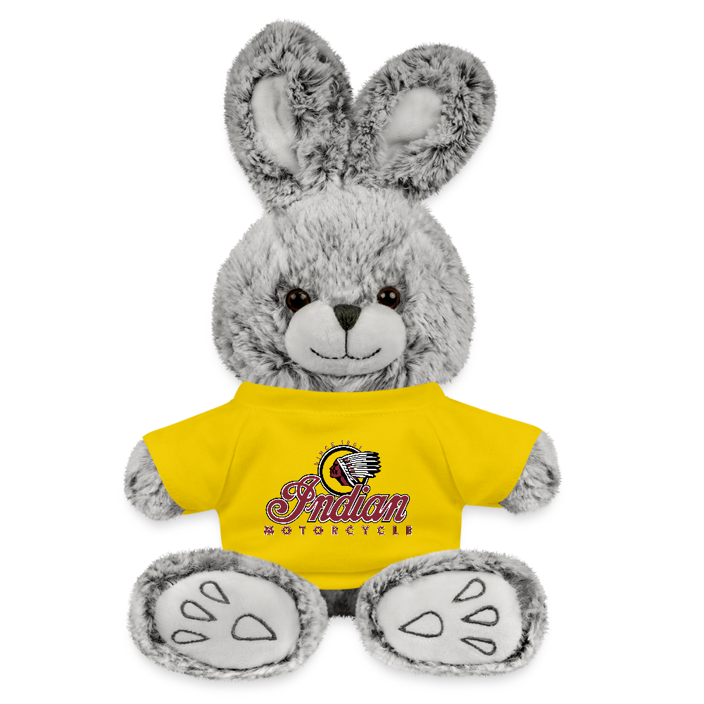 Indian Motorcycle Biker Bunny - yellow