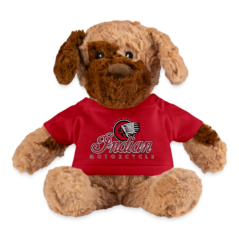 Indian Motorcycle Biker Dog - red
