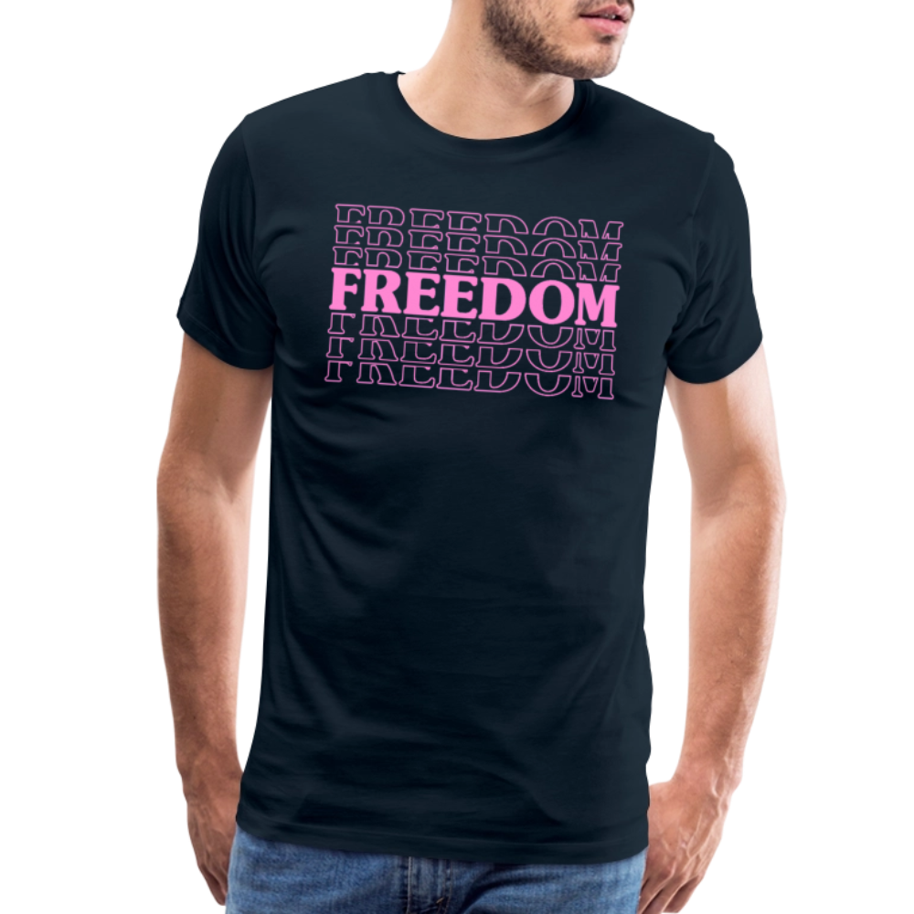FREEDOM by Iron Horse Threads Front Print - deep navy