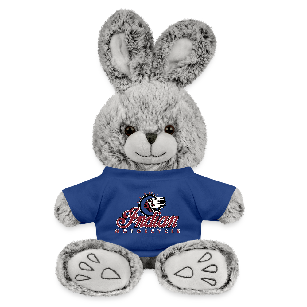 Indian Motorcycle Biker Bunny - royal blue
