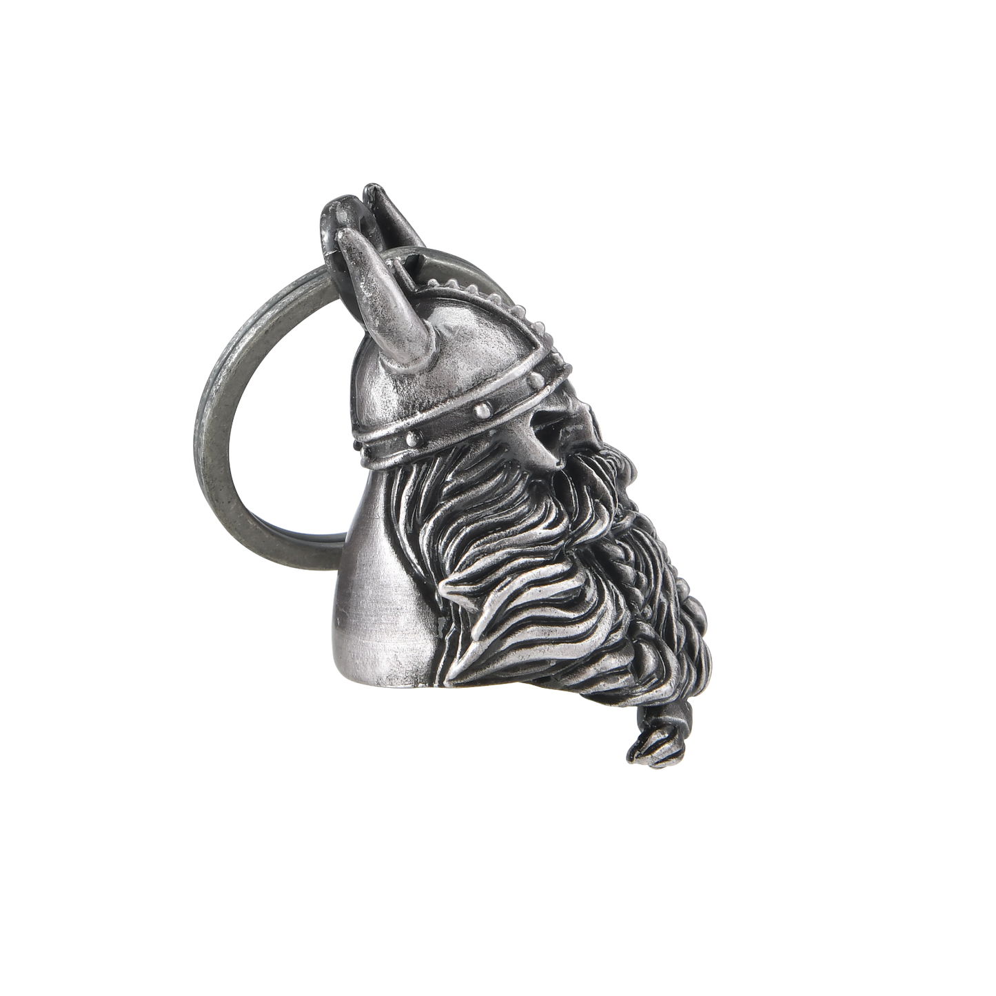 Dream Apparel Viking Helmet Beard Skull Motorcycle Bell, for Good Luck and in 3-D, Light Weight