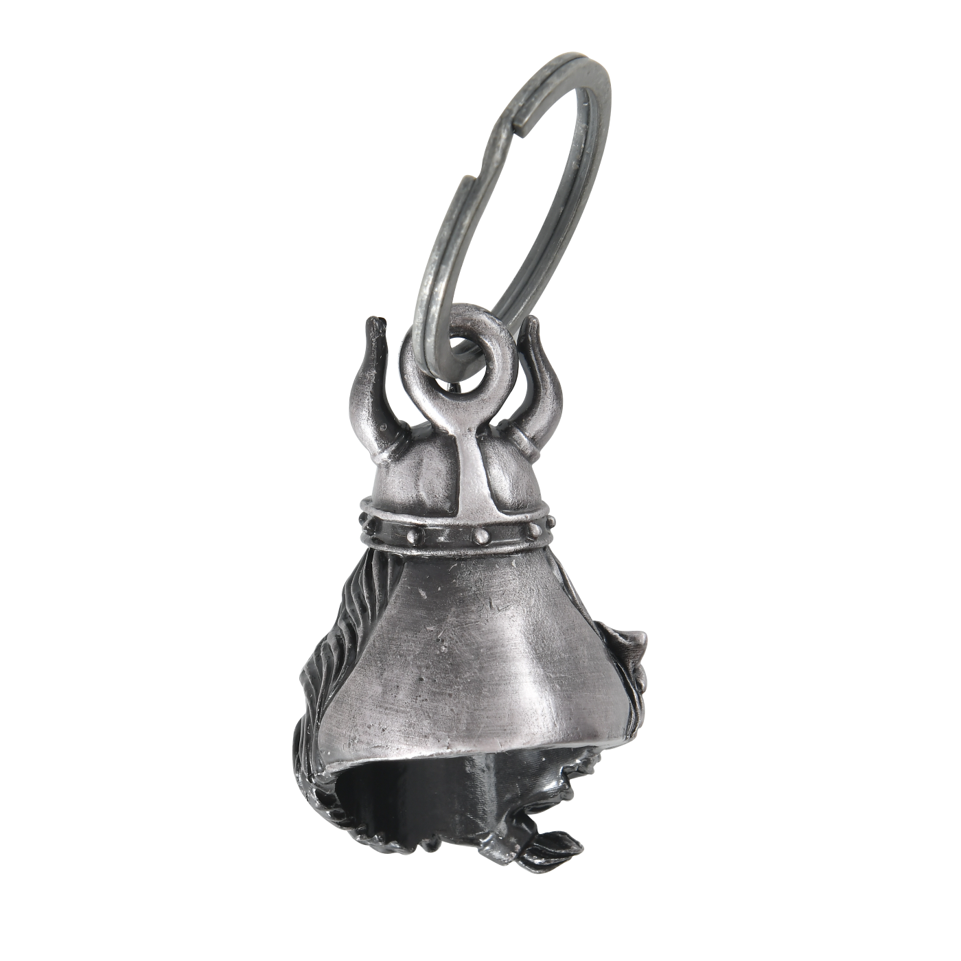 Dream Apparel Viking Helmet Beard Skull Motorcycle Bell, for Good Luck and in 3-D, Light Weight
