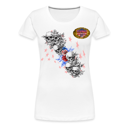Women’s Premium 2025 Sturgis Motorcycle Rally T-Shirt - white