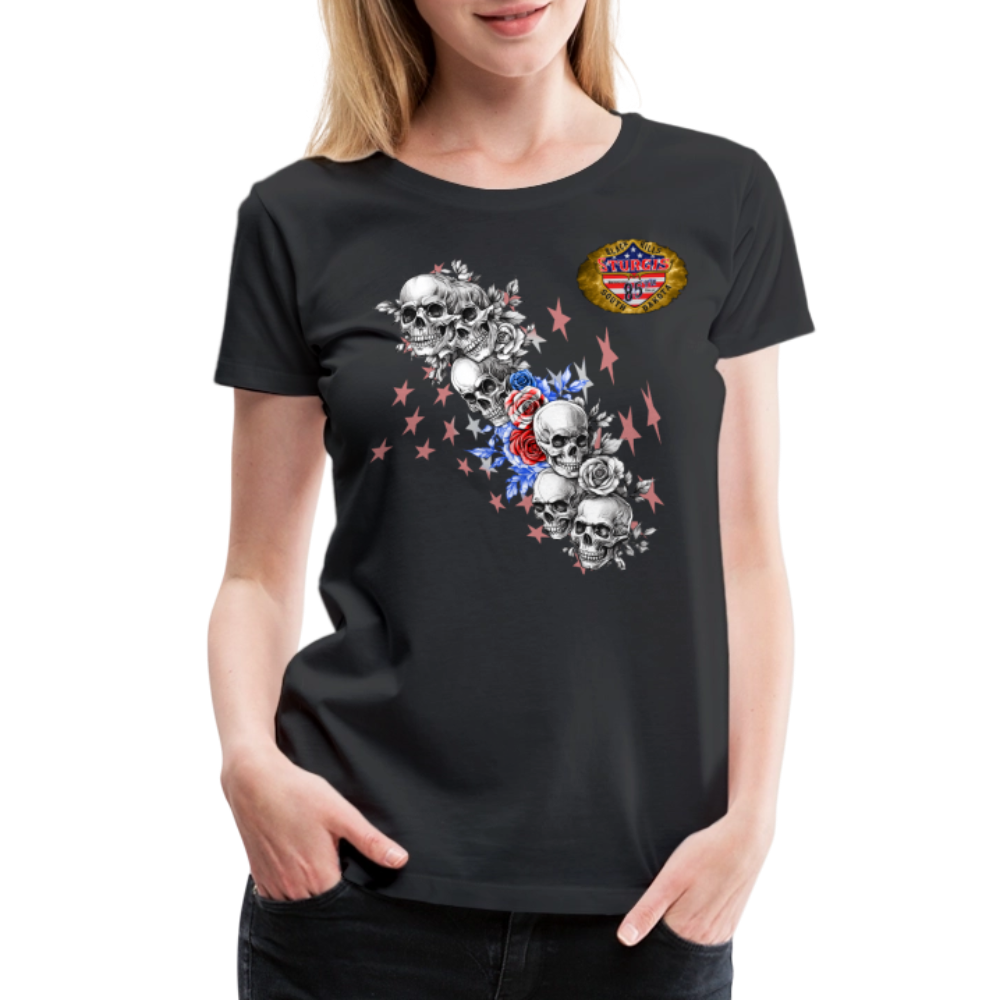 Women’s Premium 2025 Sturgis Motorcycle Rally T-Shirt - black