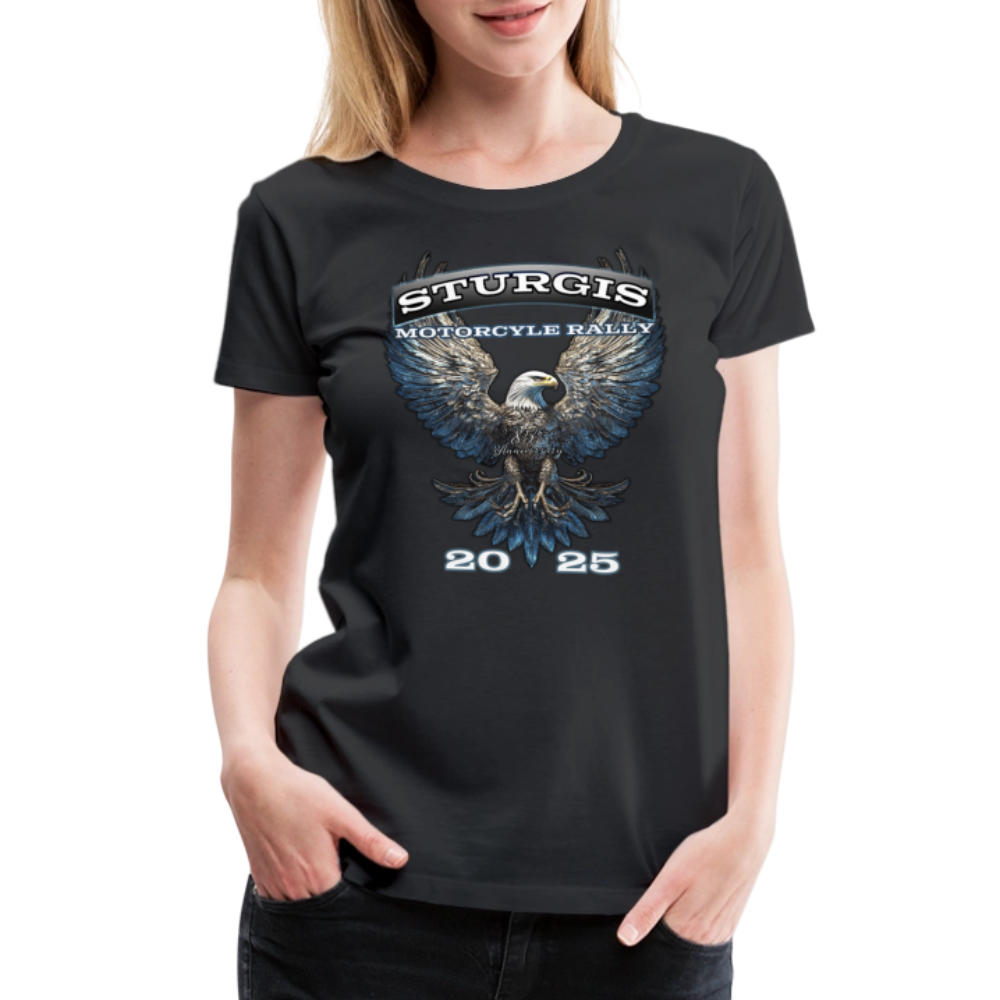 Women’s Premium 2025 Sturgis Motorcycle Rally T-Shirt - black