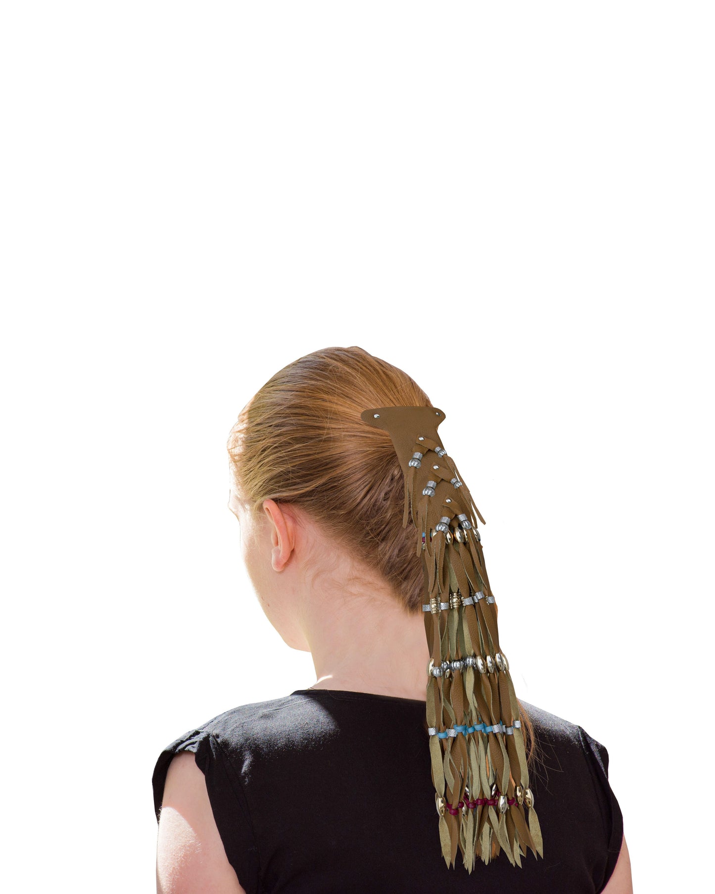 Dream Apparel Womens  Brown Pony Tail Holders