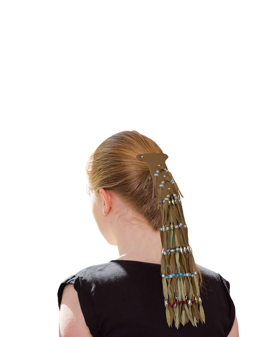 Dream Apparel Womens  Brown Pony Tail Holders