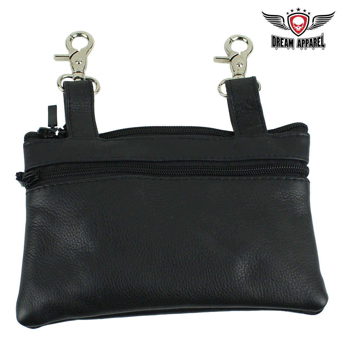 All Naked Cowhide Leather Turquoise Eagle Belt Bag