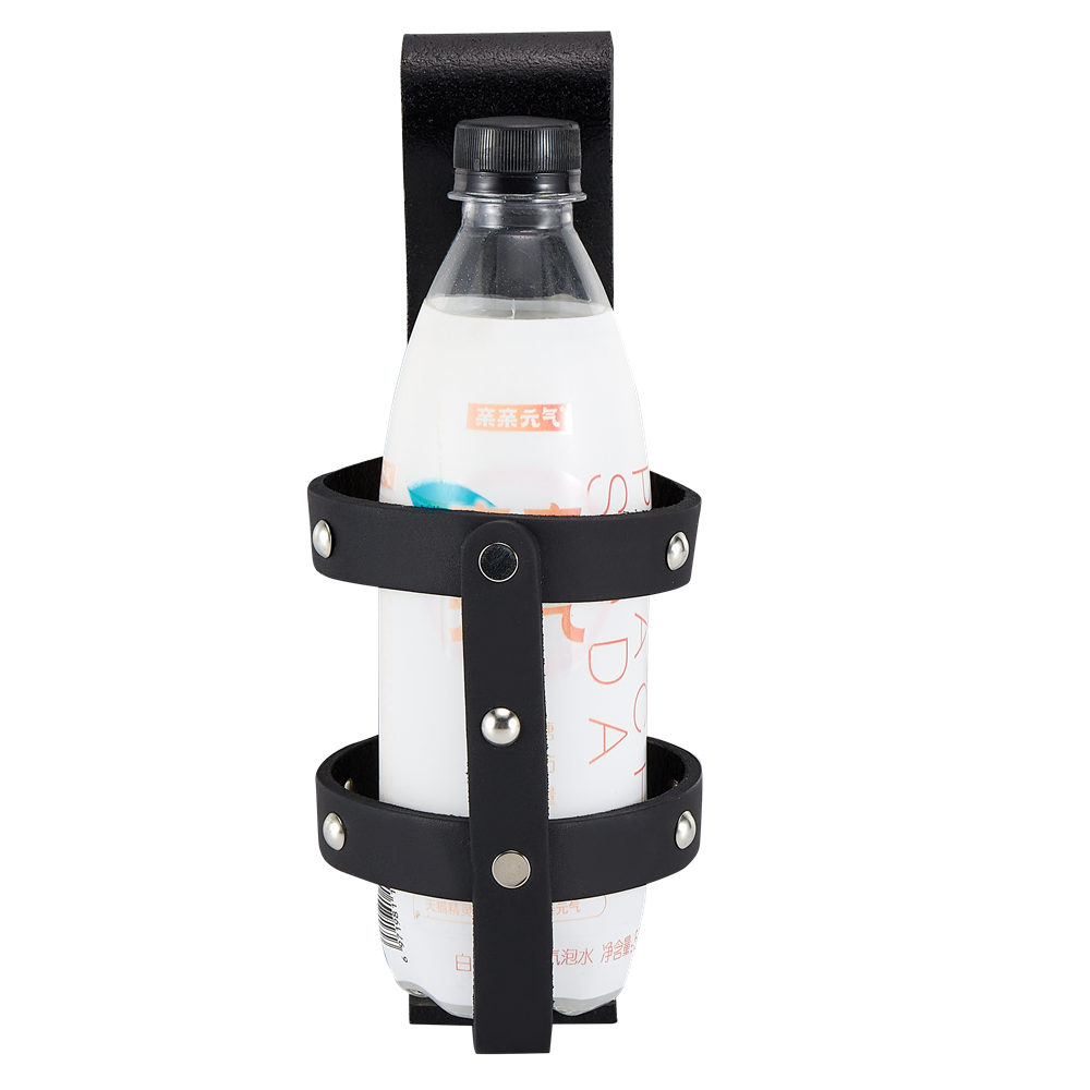 Motorcycle Cup Holder Heavy Duty Leather