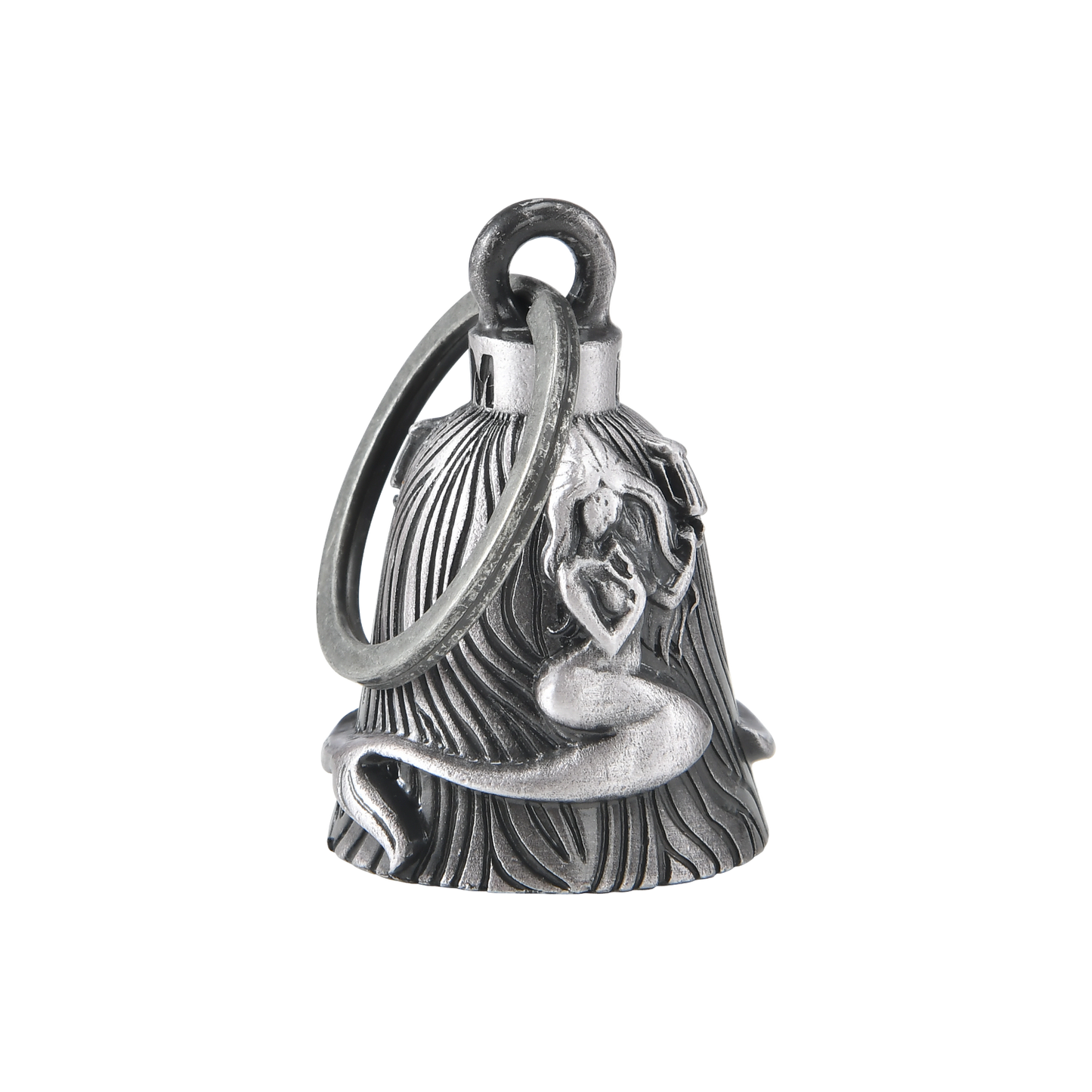 Dream Apparel Mermaid Holding Beer Motorcycle Bell, for Good Luck and in 3-D, Light Weight