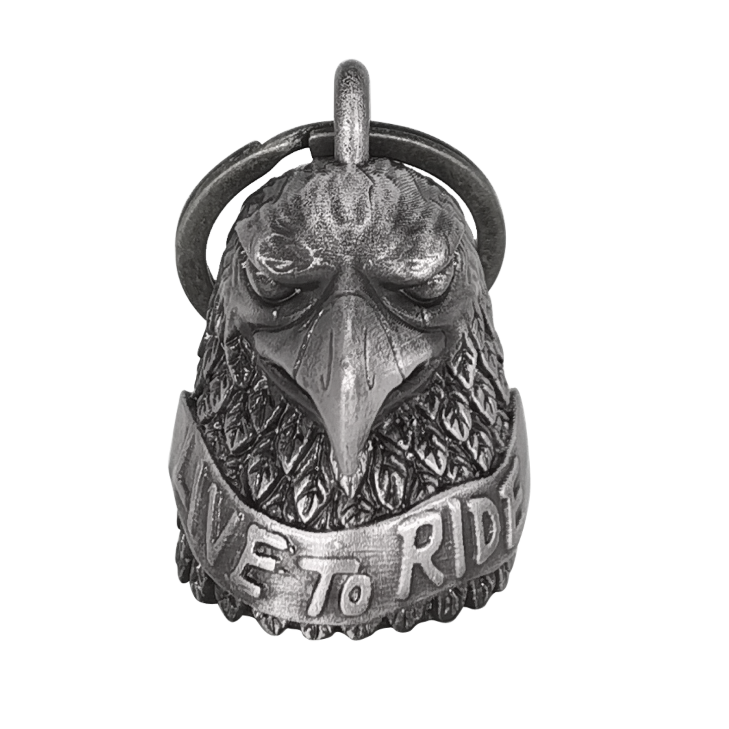 Dream Apparel Eagle Head Live To Ride Motorcycle Bell